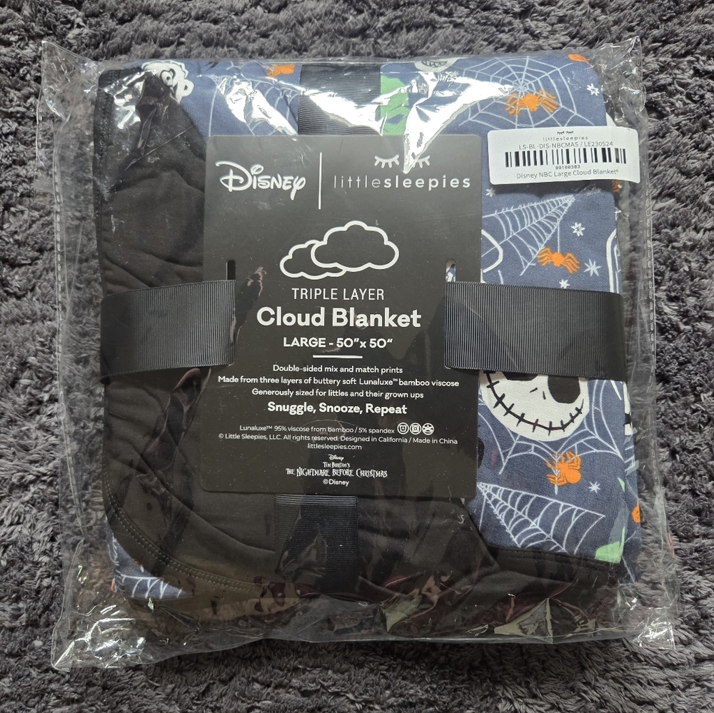 Little Sleepies Disney NBC Cloud Blanket